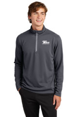 Sport-Tek® Sport-Wick® Textured 1/4-Zip Pullover