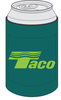 Can Cooler- DK Green