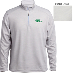Pebble Beach Men’s Waffle Texture 1/4 Zip Pullover