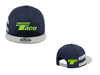 New Era® Shadow Heather Striped Flat Bill Snapback Cap