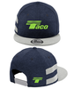 New Era® Shadow Heather Striped Flat Bill Snapback Cap