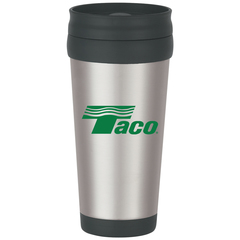 16 Oz. Stainless Steel Slide Action Travel Tumbler