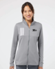 Adidas - Women's 3-Stripes Double Knit Full-Zip